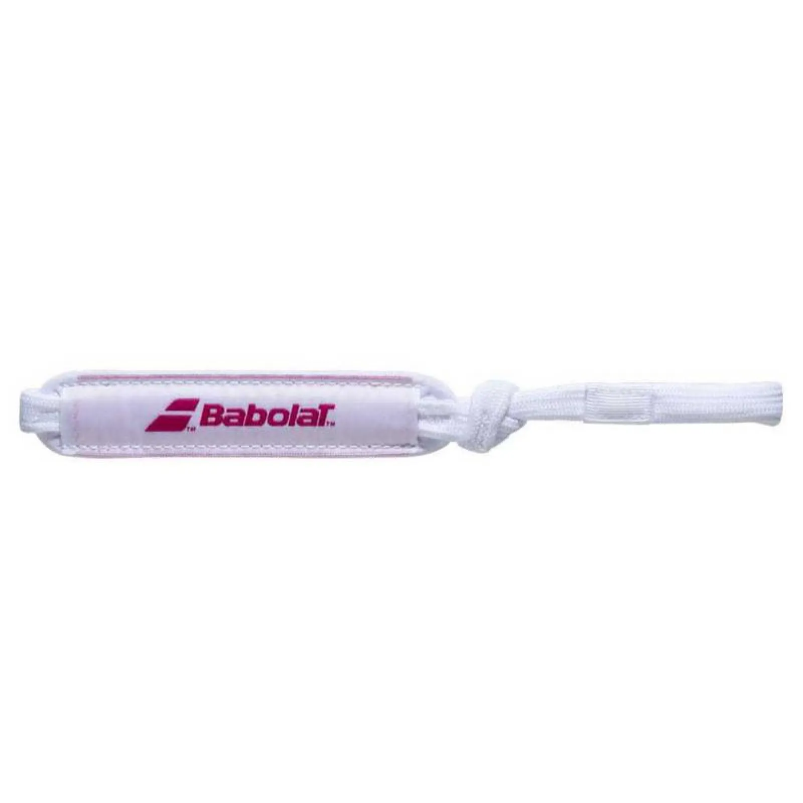 Safety cord Babolat Padel, white and pink