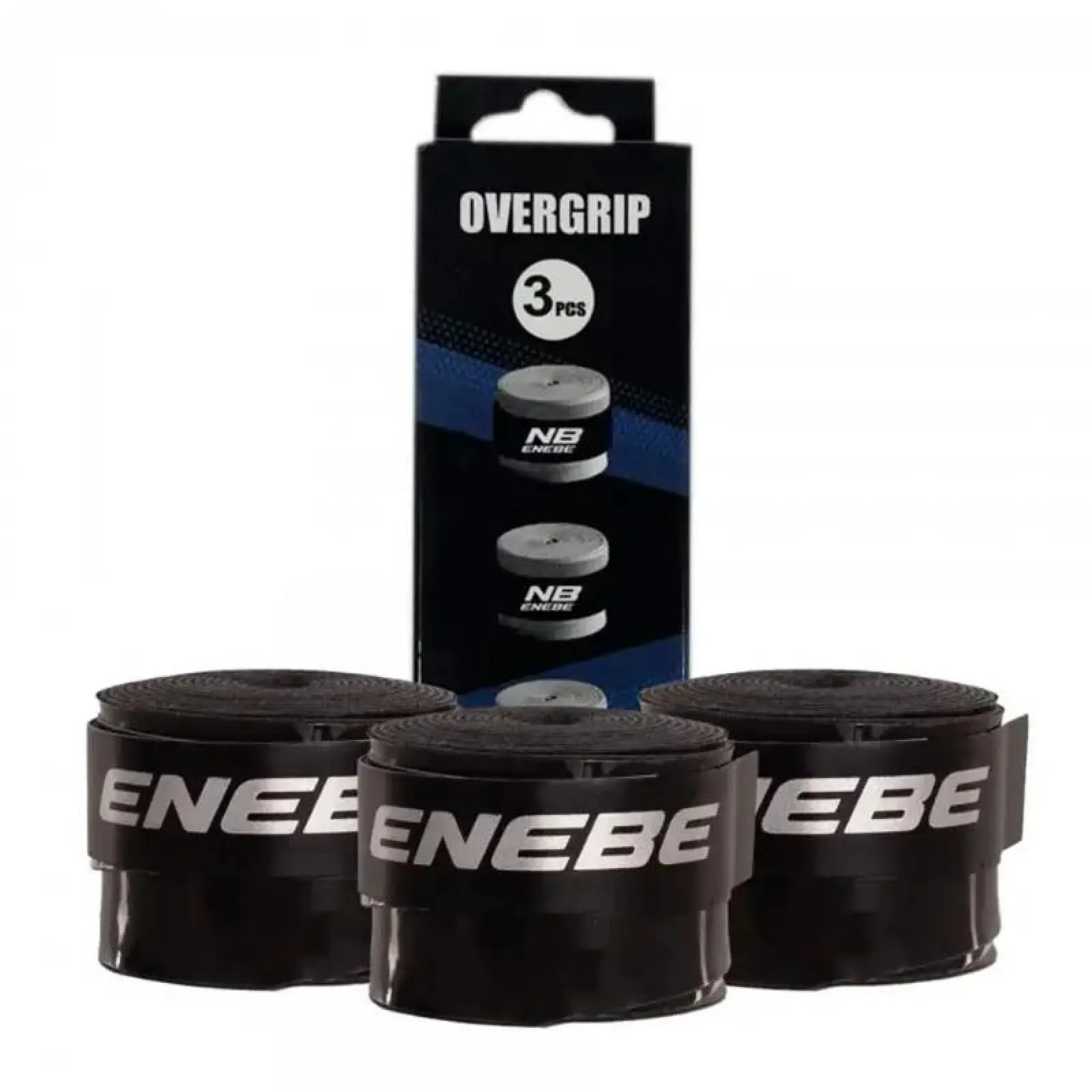 Pealisgripid Enebe Plain, mustad, 3 tk