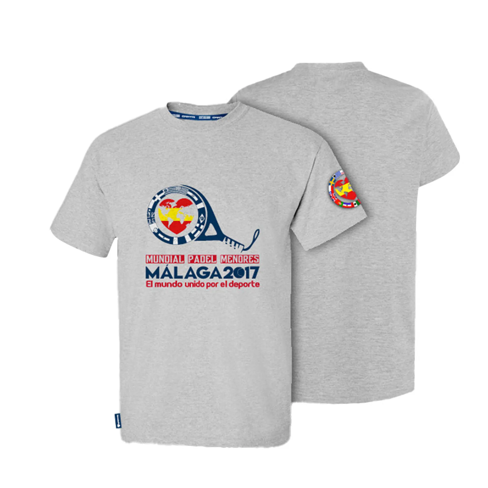 T-shirt Cartri Malaga Melange, grey