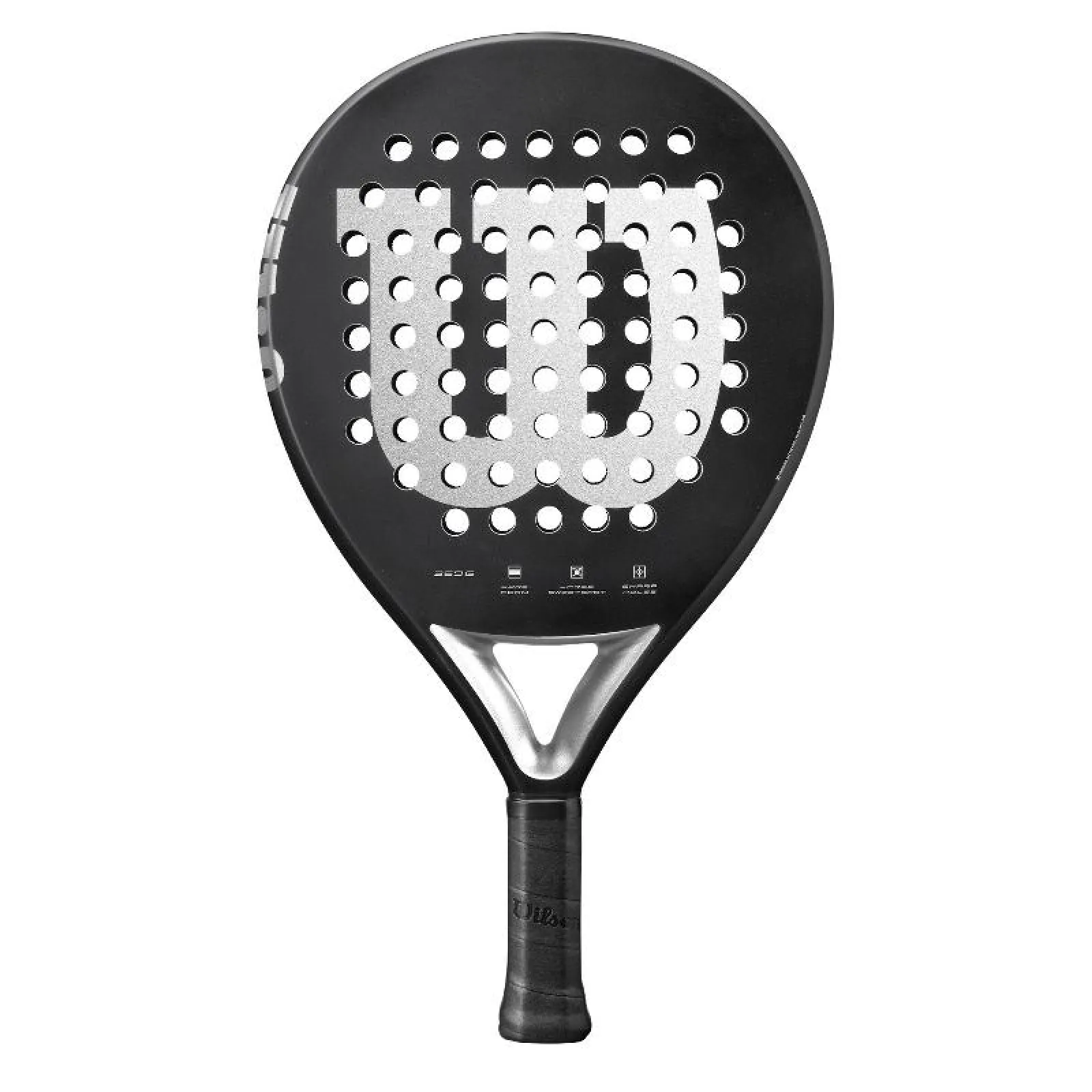 Wilson Elevate Negro Plata