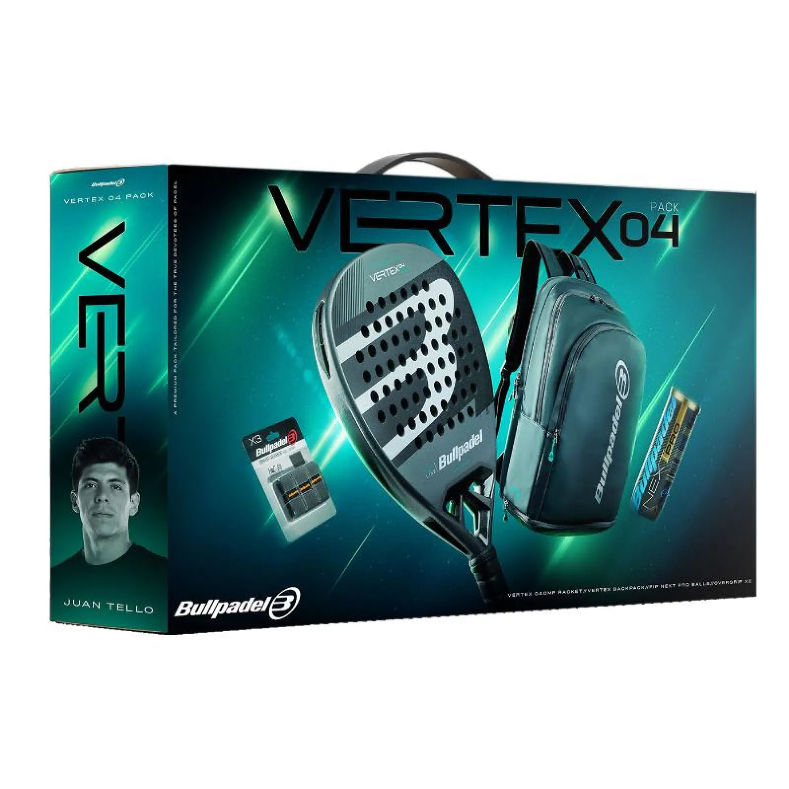 Pack Bullpadel Vertex 04 Comfort Pro Line 2026