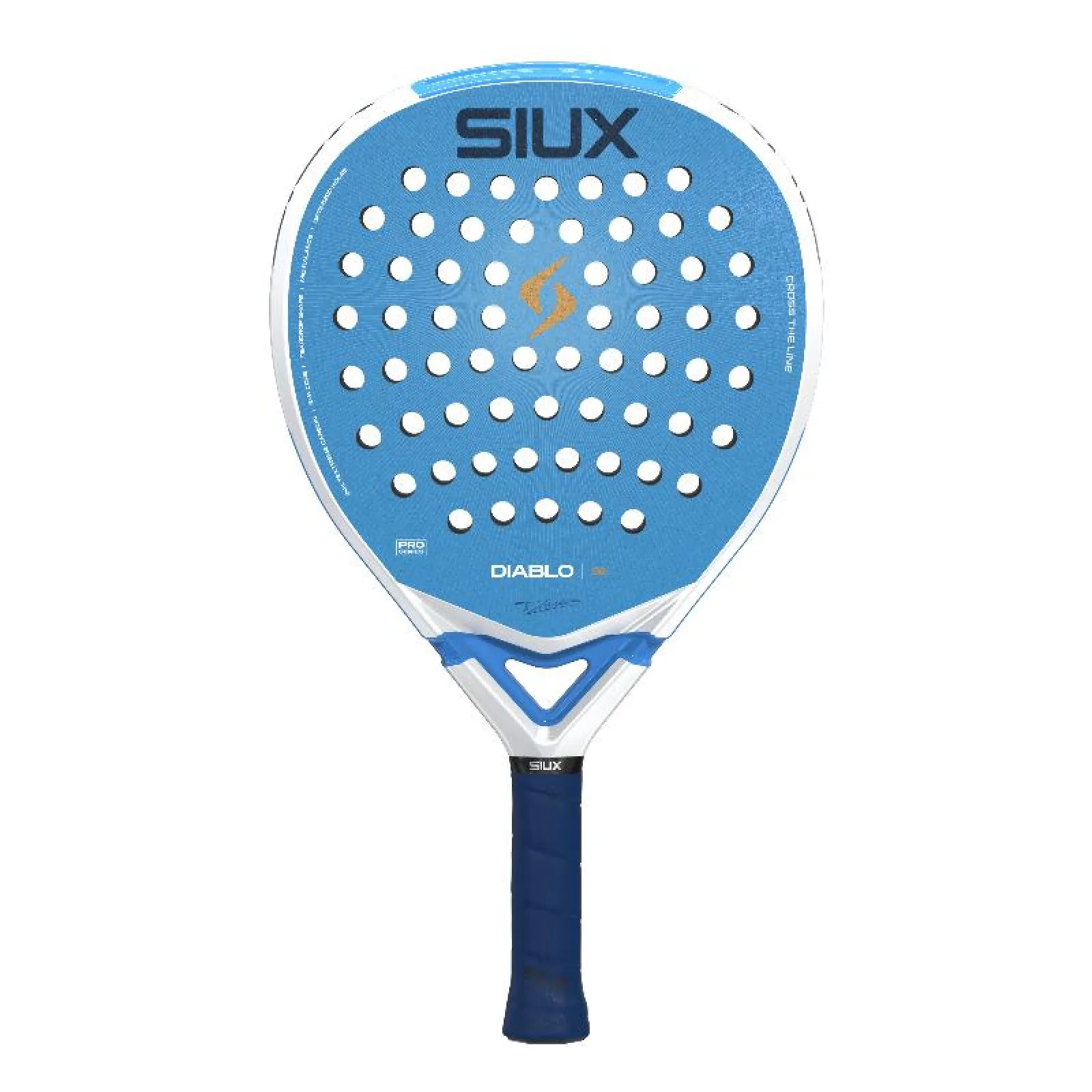 Siux Tino Libaak Diablo Pro SE Blue Racket